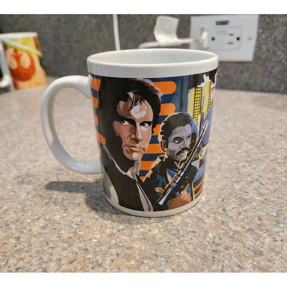 Star Wars Hans Solo Chewbacca Lando Calrissian Coffee Cup Mug Galerie Lucas Film